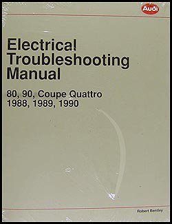 1988-1990 Audi 80 and 90 Electrical Troubleshooting Manual