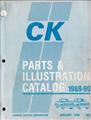 1988-1990 Chevrolet and GMC CK Pickup Truck Parts Book Original 1500-3500