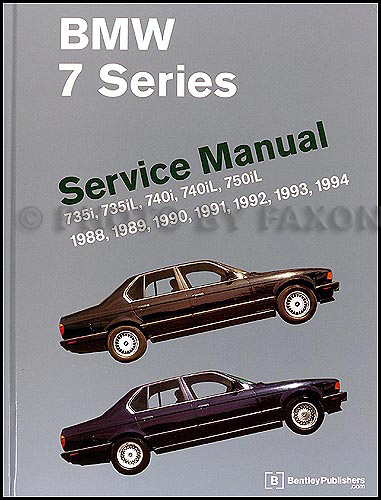 1988-94 BMW 7 SeriesRepair Manual 