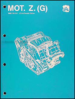 1988 Eagle Premier 6 Cylinder Engine Overhaul Manual Original 
