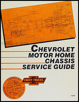 1988 Chevrolet Motor Home Repair Manual Original
