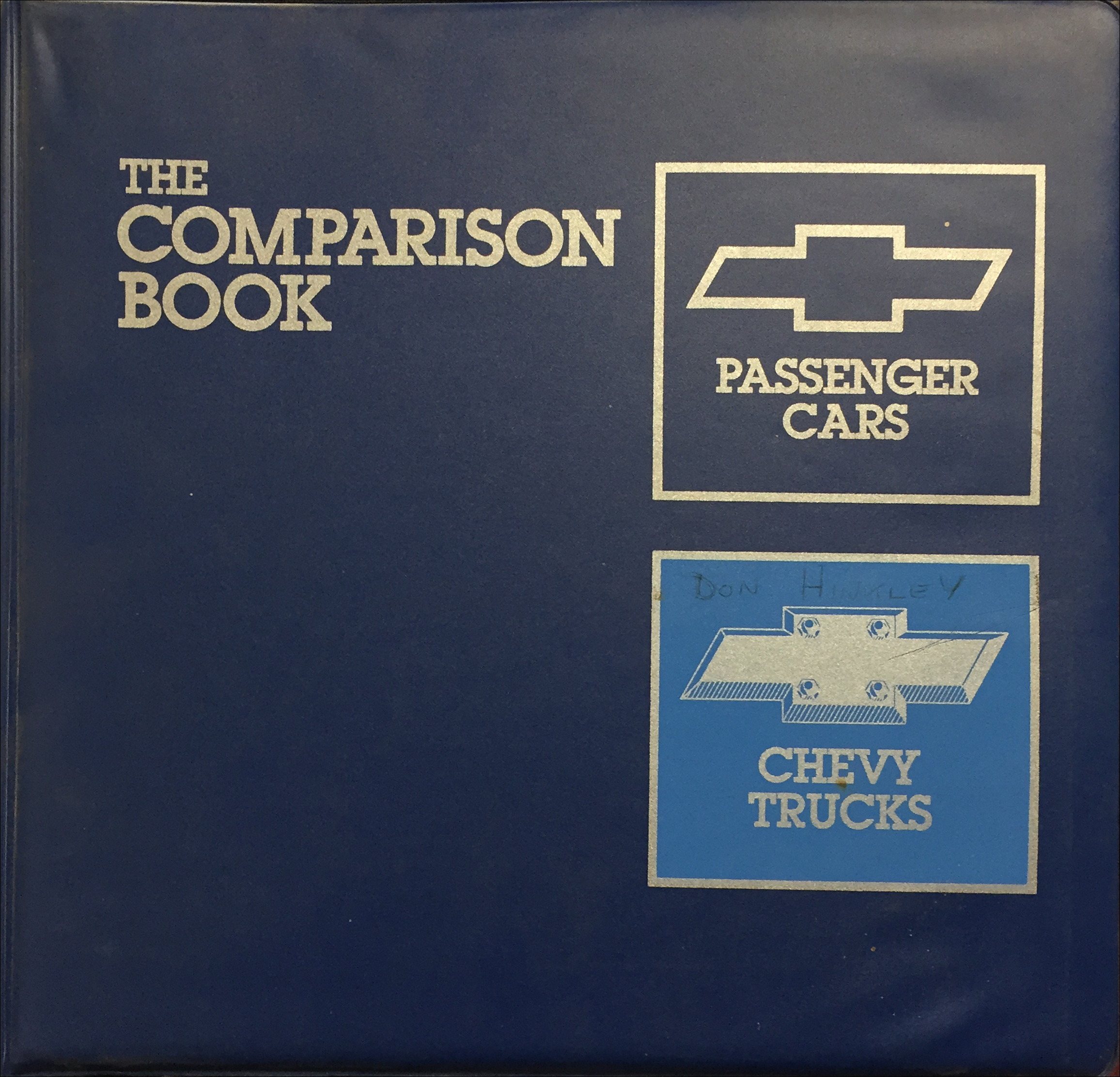 1988 Chevrolet Car and Truck Competitive Comparison Dealer Album Original