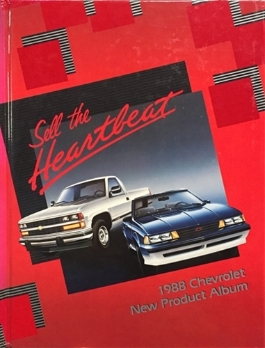 1988 Chevrolet Sales Training Album Original