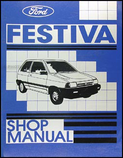 1988 Ford Festiva Repair Manual Original