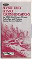 1988 Ford Crown Victoria & Mustang Police / Taxi Owner's Manual Original Supplement