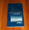 1988 Ford 7.3 Diesel Engine Owner's Manual Original Supplement F-Series and Econoline