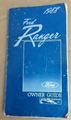 1988 Ford Ranger Owner's Manual Original
