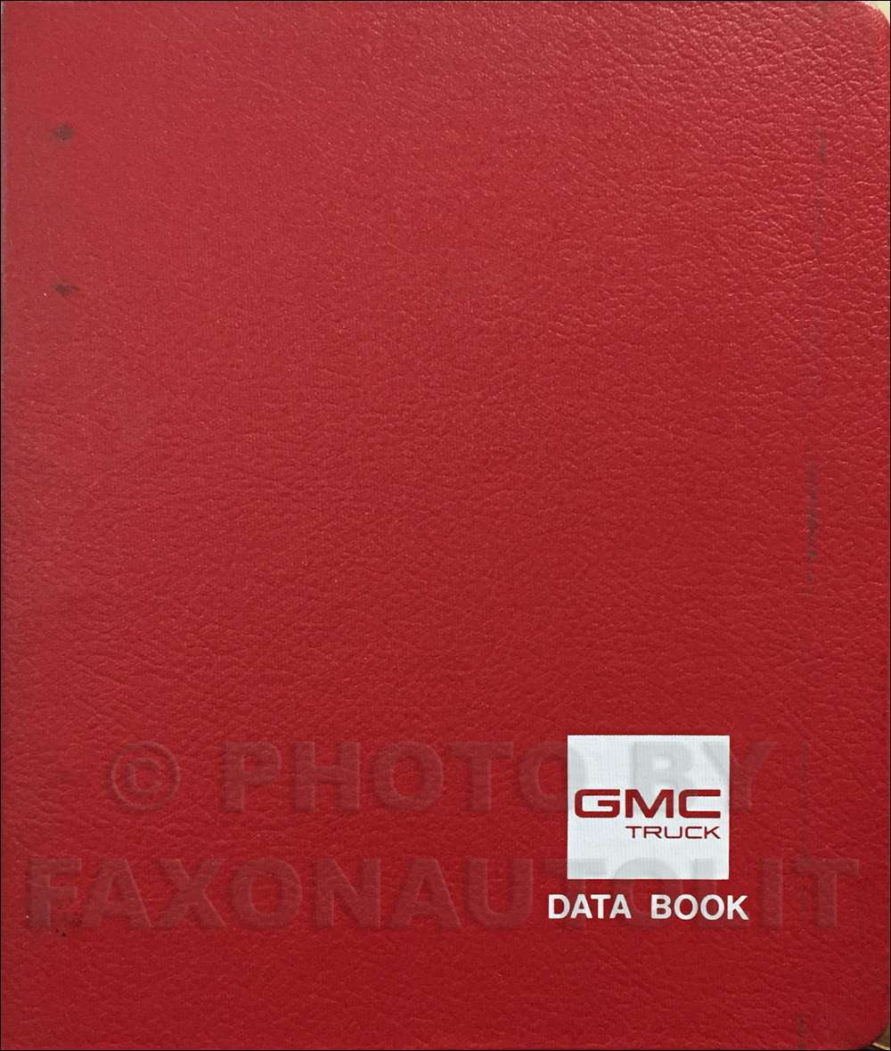 1988 GMC and Chevy Medium Duty Data Book Original