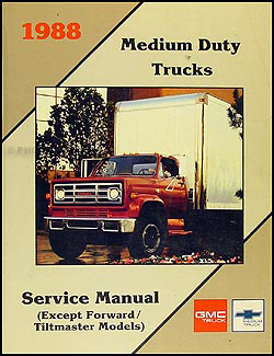 1988-1989 GMC/Chevy Medium Duty 4000-7000 Repair Manual Original 