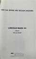 1988 Lincoln Foldout Wiring Diagrams Original - Select your model from the list