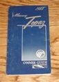 1988 Mercury Topaz Owner's Manual Original