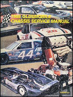 1988 Oldsmobile Toronado & Trofeo Repair Manual Original