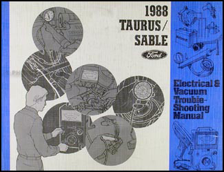 1988 Ford Taurus and Mercury Sable Electrical Troubleshooting Manual
