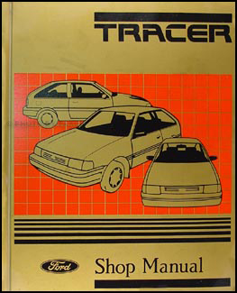 1987-1988 Mercury Tracer Repair Manual Original