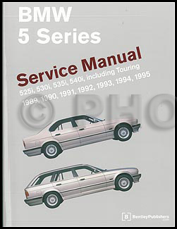 1989-1995 BMW 525i, 535i, 540i Bentley Repair Manual 