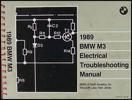 1989 BMW M3 Electrical Troubleshooting Manual