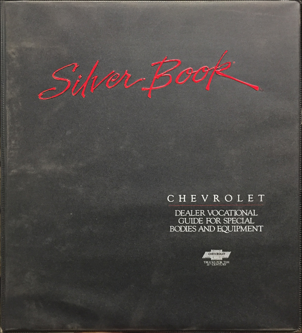1989 Chevrolet Truck Silver Book Special Equipment Dealer Album