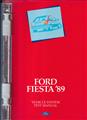 1989 Ford Fiesta Engine/Emissions Diagnosis Manual Original British