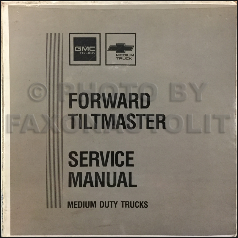 1989 NRR, FSR, FTR, FVR, EVR, W5-W7 Repair Shop Manual Factory Original