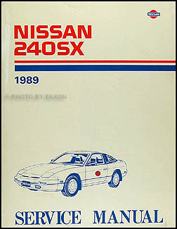 1989 Nissan 240SX Repair Manual Original
