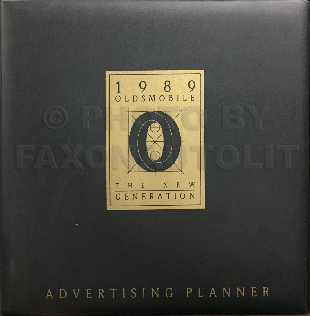 1989 Oldsmobile Dealer Advertising Planner Original