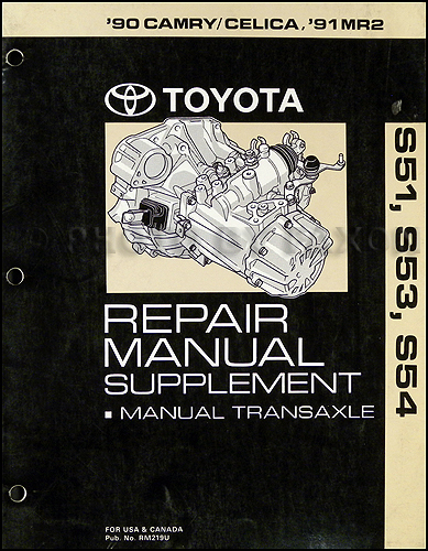 1993 Toyota Celica ST Automatic Transmission Repair Manual Original