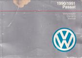 1990-1991 Volkswagen Passat Owner's Manual Original