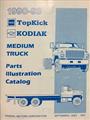 1990-1993 Chevrolet Kodiak and GMC TopKick Parts Book Original