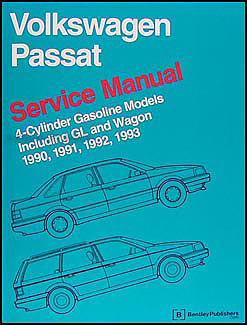 1990-1993 VW Passat Bentley Repair Manual