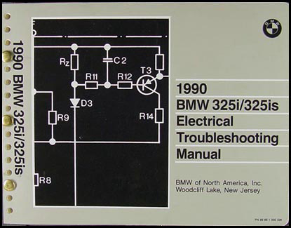 1990 BMW 325i/325is Electrical Troubleshooting Manual