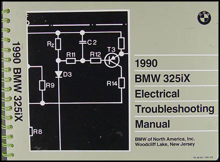 1990 BMW 325iX Electrical Troubleshooting Manual