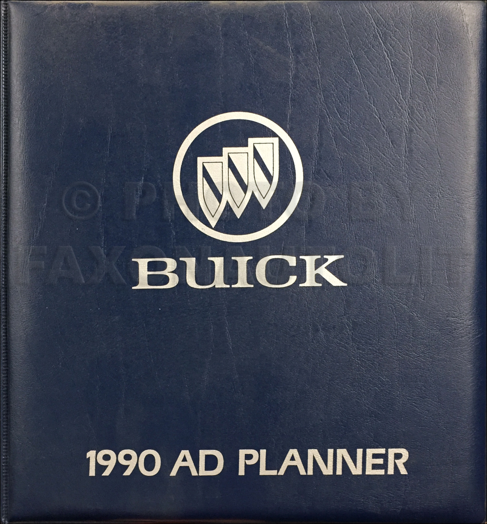1990 Buick Dealer Advertising Planner Original