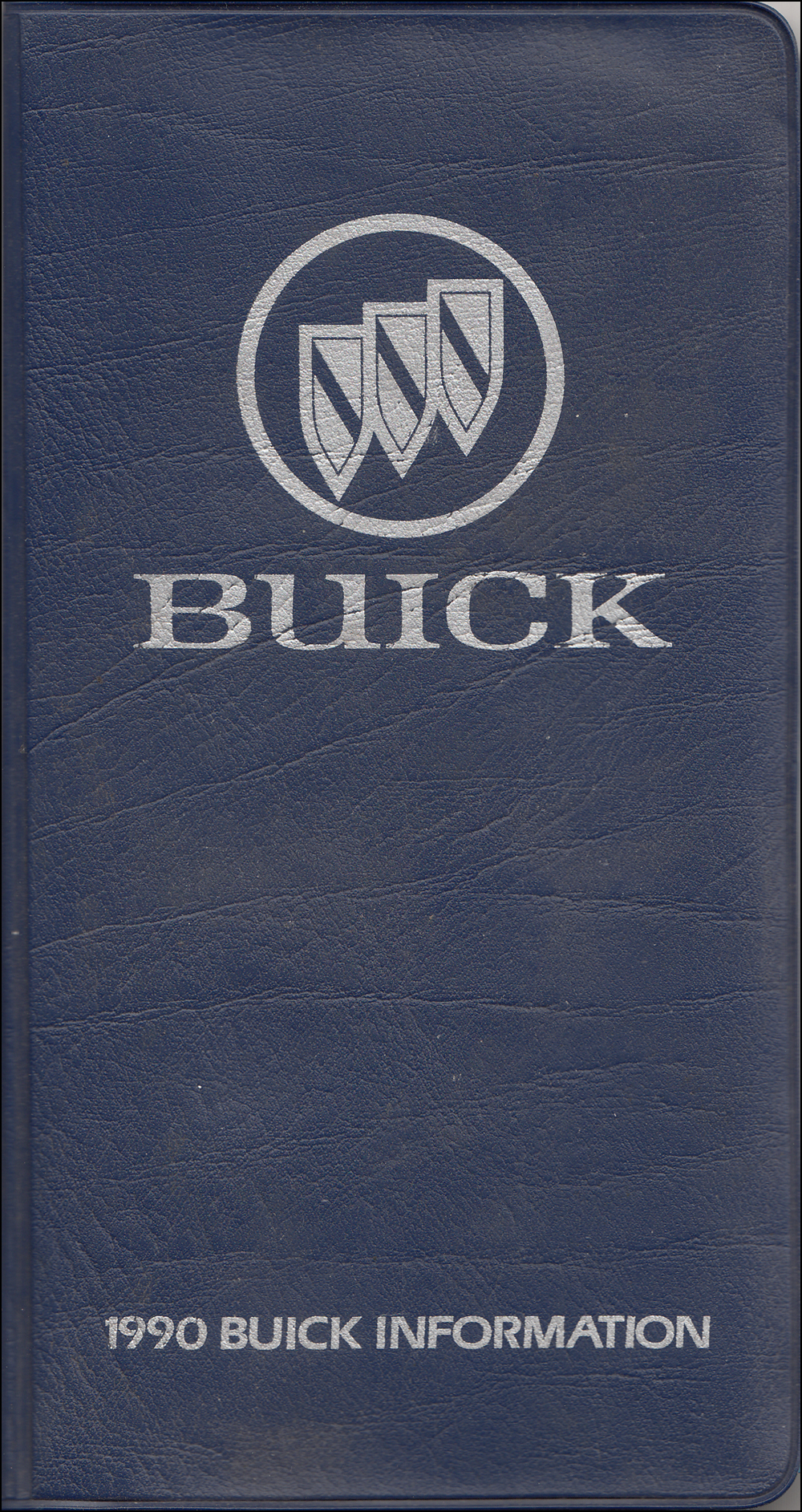 1990 Buick Pocket Facts Book Original