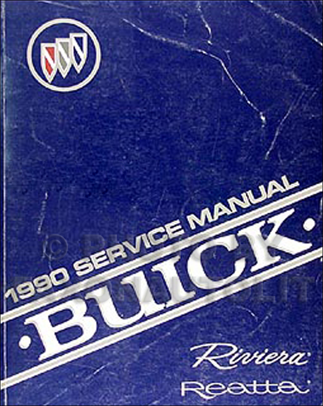 1990 Buick Riviera & Reatta Shop Manual Original