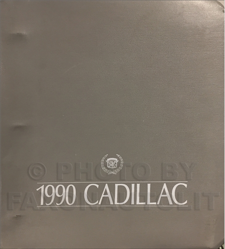 1990 Cadillac Press Kit Original
