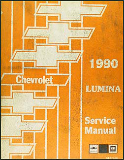 1990 Chevy Lumina Car Repair Manual Original 