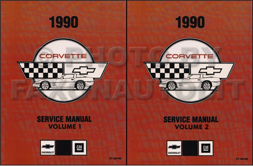 1989 Corvette Shop Manual Original