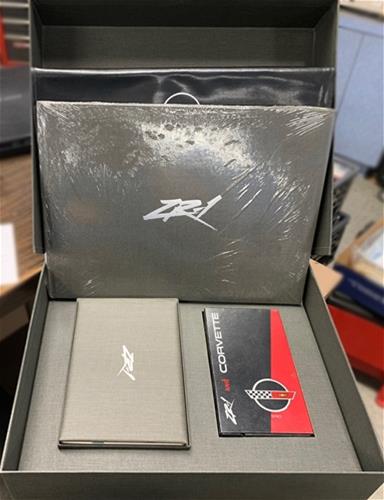 1990 Chevy Corvette ZR-1 Owner's Manual Kit with VHS Original in Pizza Box with hardcover book