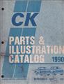 1990 Only Chevrolet and GMC CK Pickup Truck Parts Book Original 1500-3500