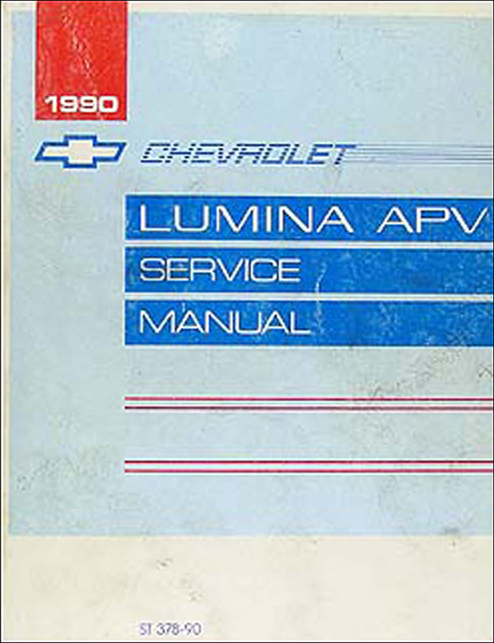 1990 Chevy Lumina APV Minivan Repair Shop Manual Original 