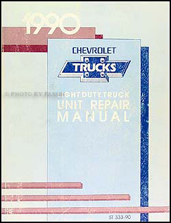 1990 Chevy 1/2, 3/4, & 1 ton Truck Overhaul Manual Original