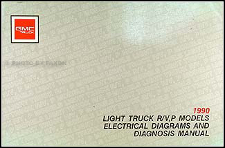 1990 GMC P-Chassis Wiring Diagram Motorhome Stepvan Value Van FC