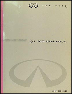 1990-1996 Infiniti Q45 Body Manual Original 