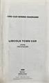 1990 Lincoln Foldout Wiring Diagrams Original - Select your model from the list