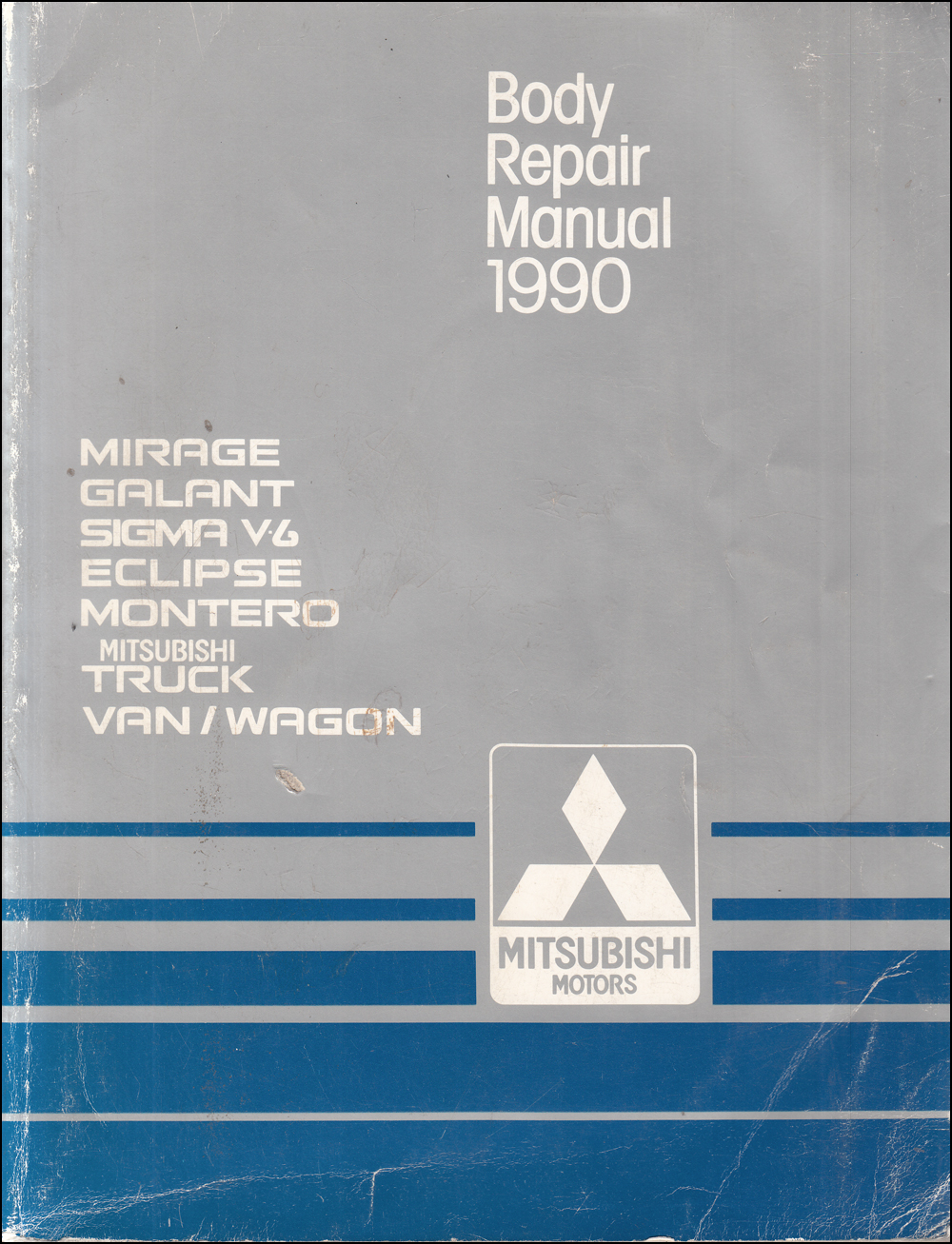 1990 Mitsubishi Body Manual Original