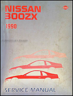 1990 Nissan 300ZX Repair Manual Original