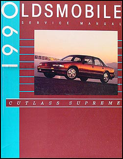 1990 Oldsmobile Cutlass Supreme Repair Manual Original 