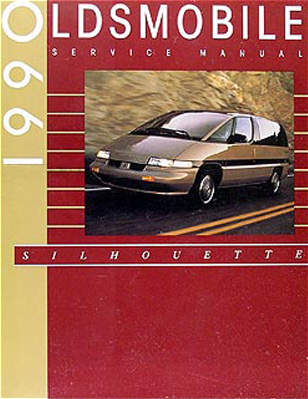 1990 Oldsmobile Silhouette Van Repair Manual Original 