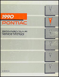 1990 Pontiac Bonneville Repair Manual Original 
