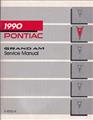 1989 Pontiac Grand Am Repair Manual Original 